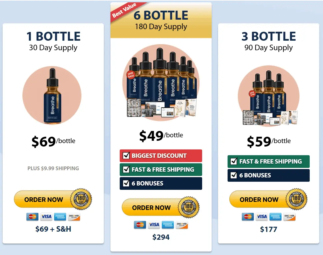 Breathe supplement buy